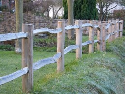 Cleft sweet chestnut post and rail 
