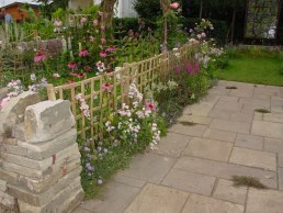 Low Ash trellis in award winning show garden